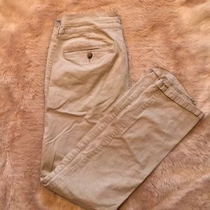 Tan color American eagle pants